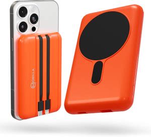 Mobilla 10000 mAh 22.5 W Wired & Wireless With MagSafe Compact Pocket ...