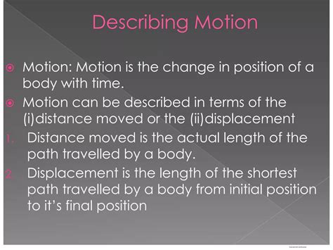 Motion Lesson Class 9 的图像结果