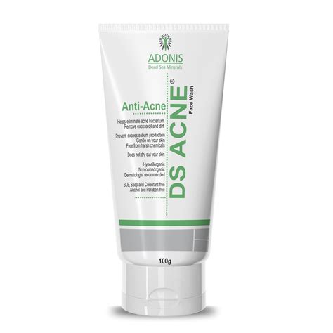 Adonis DS Acne Facewash 100g with Dead Sea Minerals | Anti-Acne Oil ...