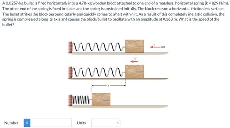 Solved A 0.0257−kg bullet is fired horizontally into a | Chegg.com