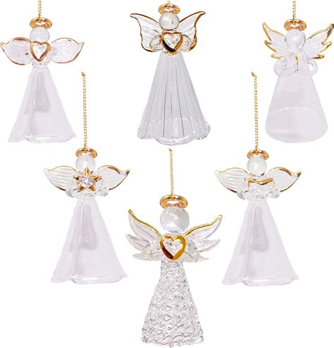 Pink Angel Christmas Ornaments