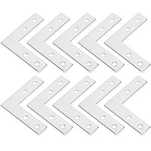 10Pcs Aluminium Profiles Corner Bracket Carbon Steel Aluminum Extrusion ...
