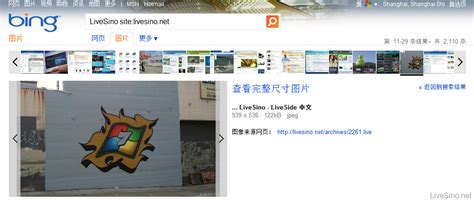 必应图片搜索（Bing Images）首页新界面 | LiveSino 中文版 – 微软信仰中心