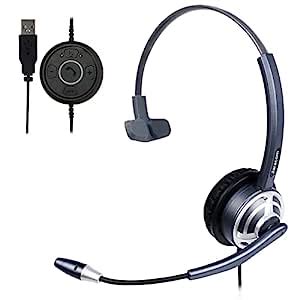 Amazon.in: Buy Jaracom USB Headphone with Noise Cancelling Microphone ...