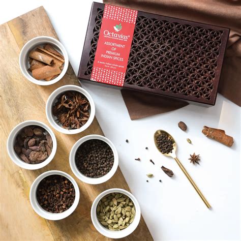 Buy 6 Exotic Indian Whole Spices Collection Online at Octavius