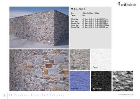 25 Seamless Stone Wall Textures – MasterBundles