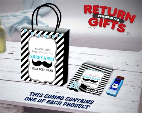 Little Man Theme Return Gift Combo | Theme Based Return Gift Gifts ...