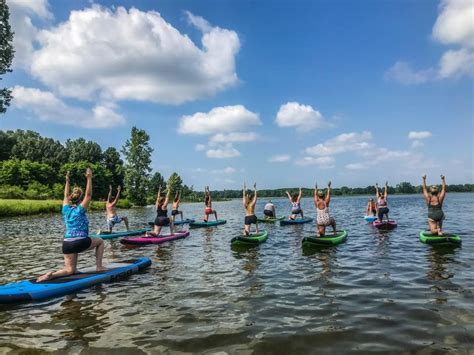 Stand - Up Paddle Board Yoga on Stony Creek Lake, Stony Creek Eastwood ...