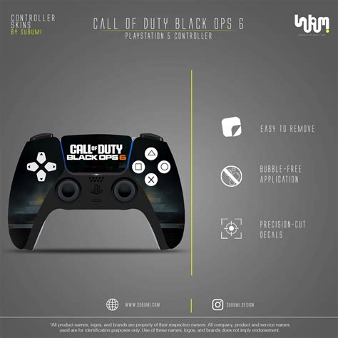Call of Duty Black OPS 6 Controller Skin by SUBUMi – Subumi