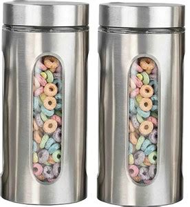 MANMANTRAA Glass Cookie Jar - 880 ml Price in India - Buy MANMANTRAA ...