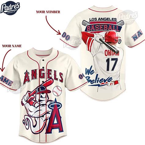 Custom MLB Los Angeles Angels Baseball Jersey Style - Padres Jersey ...
