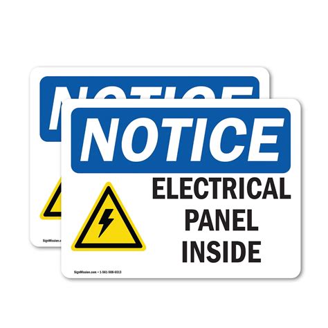 Electrical Panel Sign 的图像结果