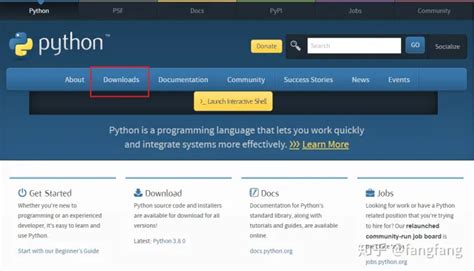 www Python.org 的图像结果