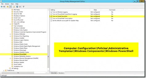 Image result for Enable PowerShell Scripts Group Policy