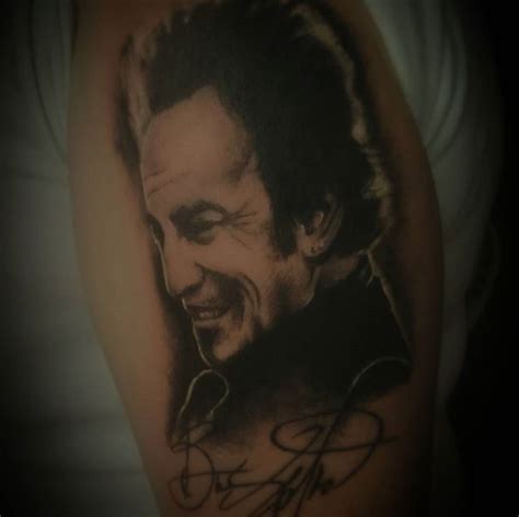 Bruce Springsteen tattoo