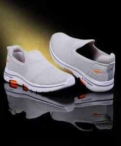 asian Superwalk-08 Grey Slipon Sports,Walking,Casual, For Men - Buy ...