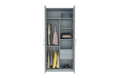 Elegant Two Door Wardrobe D5 – LittleBird India