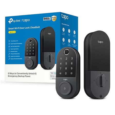 TP-Link Tapo Smart Door Lock, Deadbolt | Keyless Entry, Fingerprint ...