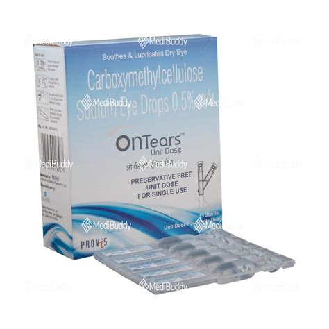 Buy Ontears Unit dose Eye Drop (0.4ml Each) Online | Genuine & Fast ...