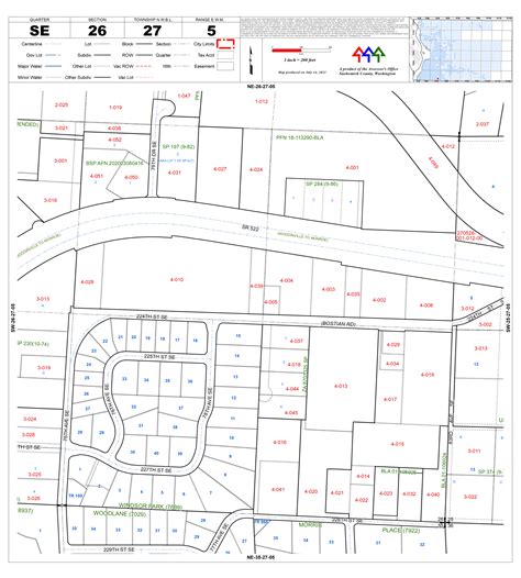 Snohomish County, WA Assessor Maps Selection
