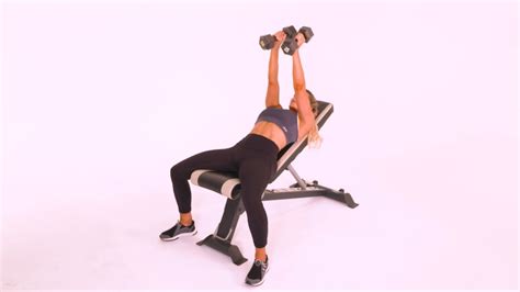 Incline Close Grip Dumbbell Press