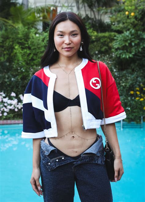 Chloe Kim - Gucci Summer Celebration With Miley Cyrus in Los Angeles 07-18-2024 • CelebMafia