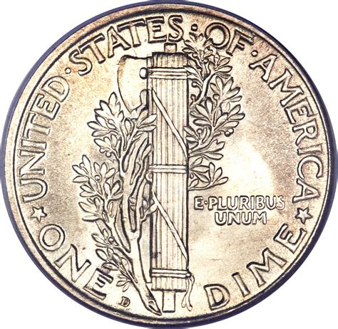 1 Dime "Mercury Dime" - United States – Numista