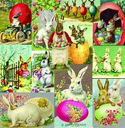 Image result for Vintage Easter Bunnies