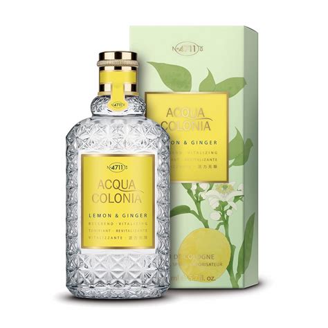 4711 Acqua Colonia Lemon & Ginger Eau de Cologne - 170 ml For Unisex ...