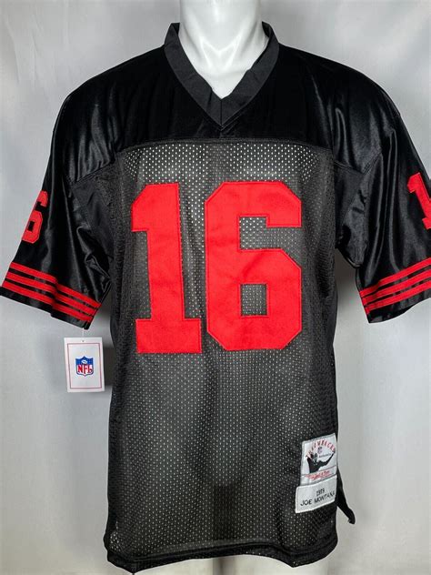 Black joe montana jersey online