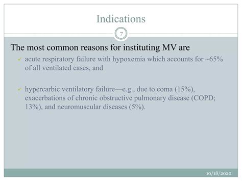 Mechanical ventilatory support | PPTX