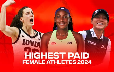 Top 15 highest-paid female athletes in 2024