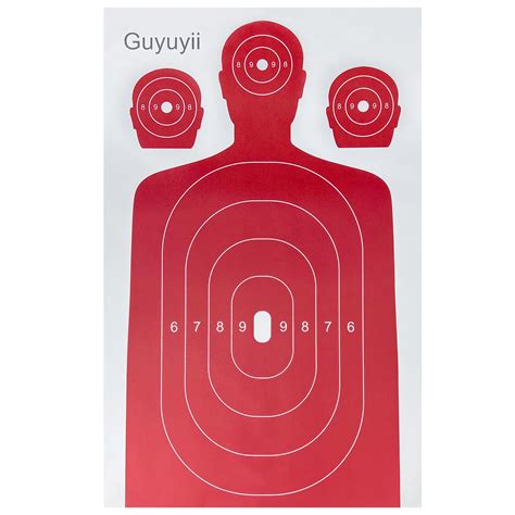 Buy GuyuyiiShooting Targets - Variety Packs (20, 25, 50, 60) - 4 Target ...