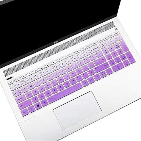 Saco Silicone Skin Keyboard Cover Compatible for HP Notebook 15 ...