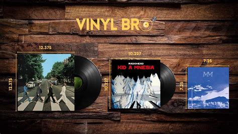 Dimensions of a Vinyl Record: Your Guide to Vinyl Record Sizes – Vinyl Bro | Elevate Your Music