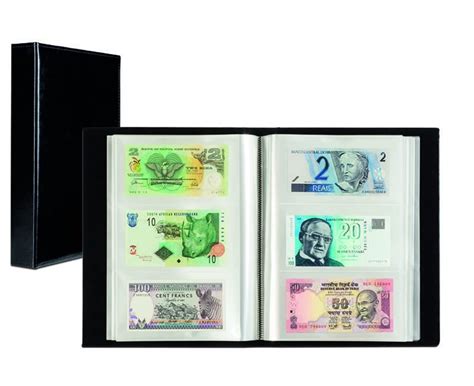 Lighthouse Banknote Album for 300 Large Banknotes, 100 Acid Free ...