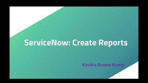 Image result for Creating Report in ServiceNow