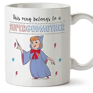 Buy Mugffins Godmother Mug/Cup – "Super Godmother" – Coffee Mug for ...