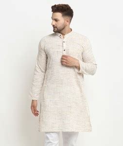 ARMAAN ETHNIC Men Self Design Straight Kurta - Buy ARMAAN ETHNIC Men ...