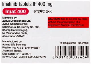Imat 400 MG | Order Imat 400 MG Tablet Online at Truemeds