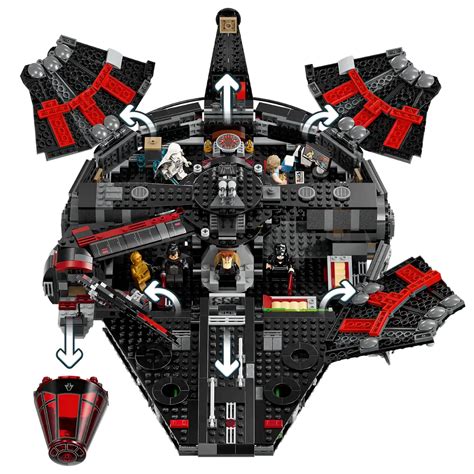 LEGO Star Wars Dark Side Millennium Falcon 75389 launching Aug 2024 ...
