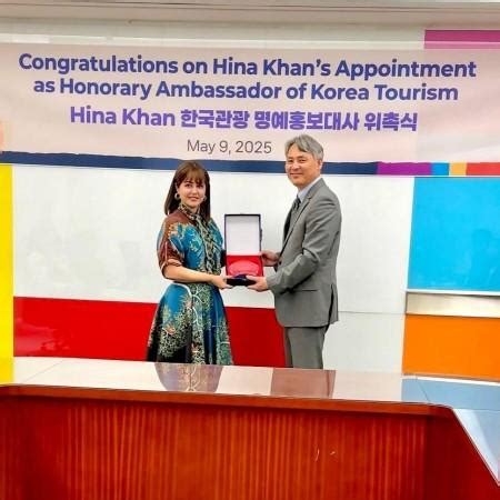 'Can't wait..': Hina Khan appointed Ambassador For Korea Tourism ...