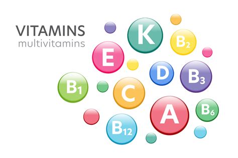 Vitamins And Minerals Clipart