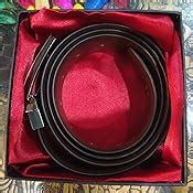 Buy CREATURE Men's Genuine Leather Black & Brown Reversible Belt(Color ...