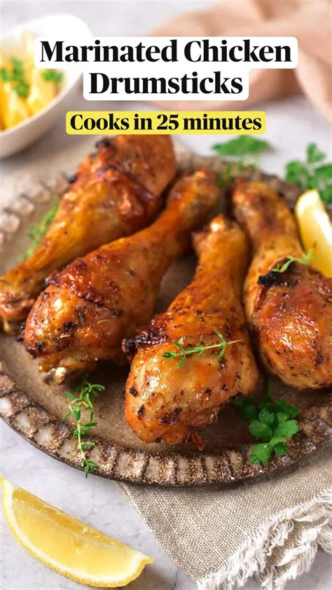 Marinated chicken drumsticks – Artofit