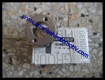 CLIO KANGO R19 KRANK DİŞLİSİ 1.4 K7M K7J 7700747599 6001543398