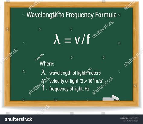 5 Wave Velocity Equation V Images, Stock Photos, 3D objects, & Vectors | Shutterstock