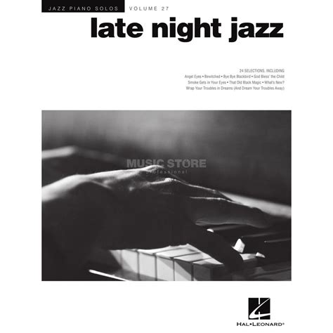 Hal Leonard Jazz Piano Solos Volume 27: Late Night Jazz | MUSIC STORE ...