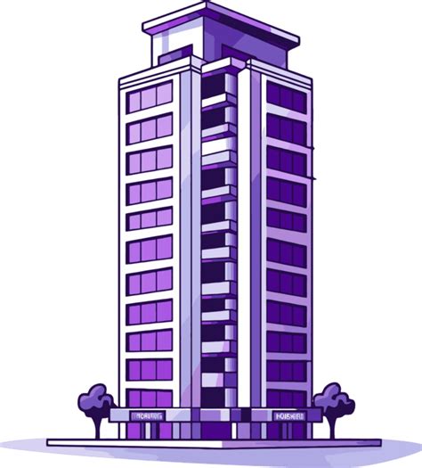 People in Different Buildings Cartoon Png 的图像结果