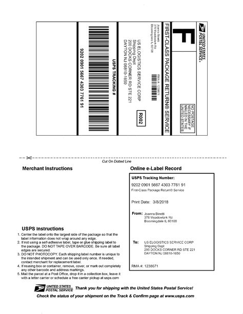 Image result for Shein Return Label Print